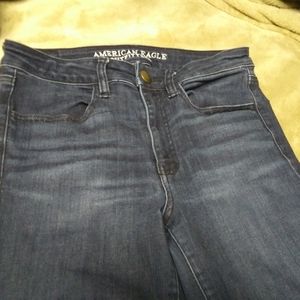 High waisted American Eagle skinny jeans